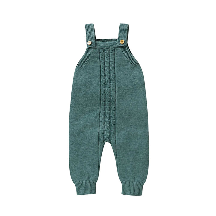 Baby Romper Solid Knitted Infant Girls Newborn Boys Jumpsuit Sleeveless Summer Toddler Kid Sling Clothes 0-18M Overalls Playsuit