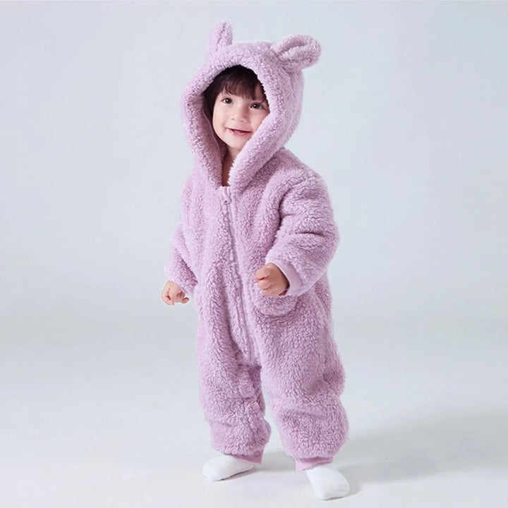 Cozy Hooded Romper